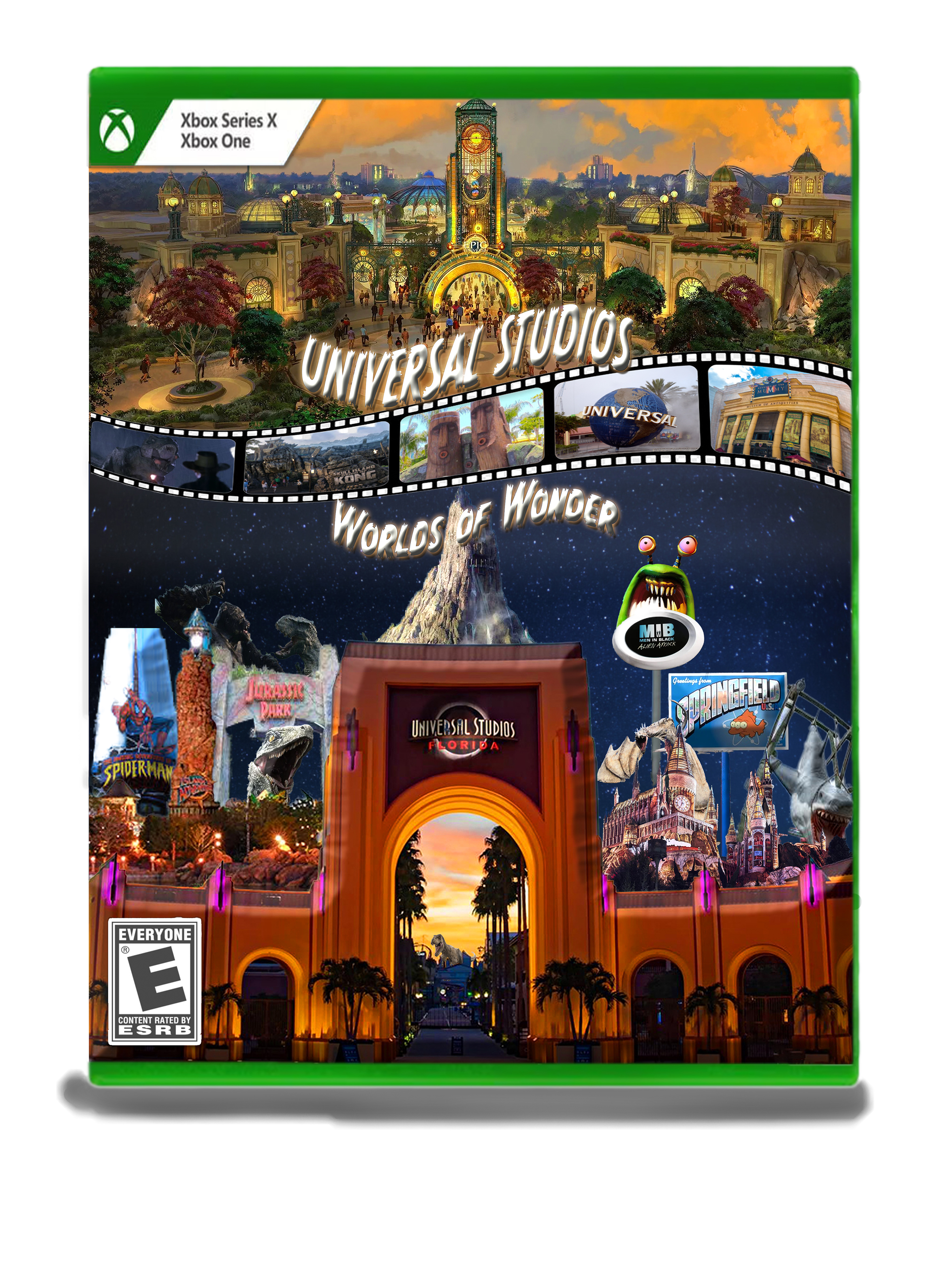 Universal Studios: Worlds of Wonder Front Cover